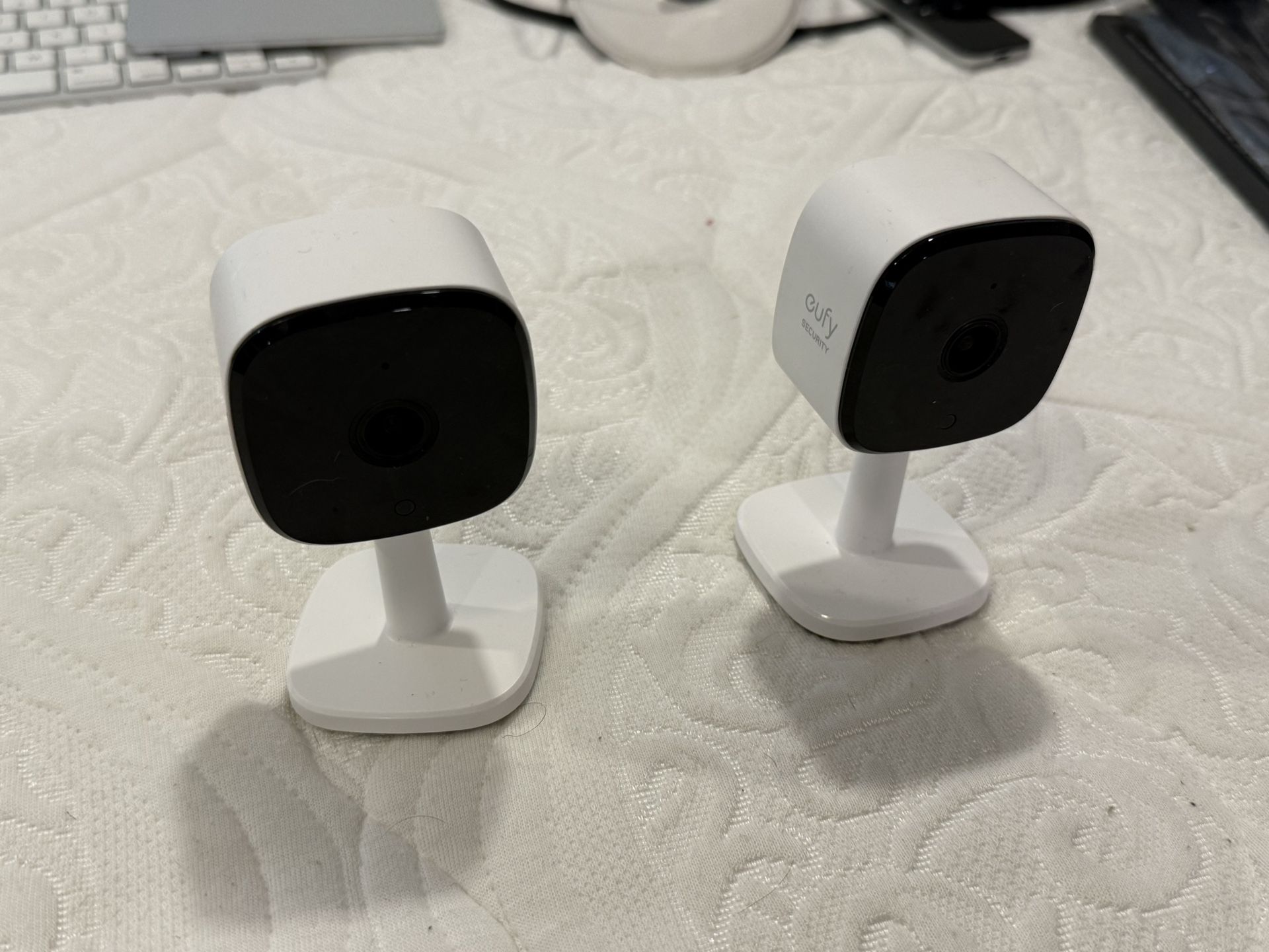 (x2) EufyCam 2K Indoor Security Cameras
