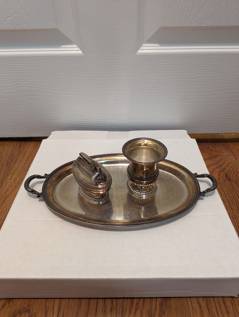 Vintage Cigarette Lighter Tray