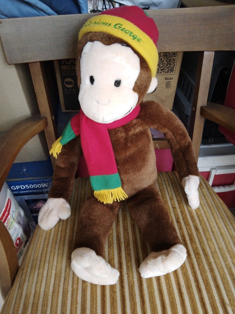 Curious George Plush Stuffed Collectible Toy $10 -Ship $7