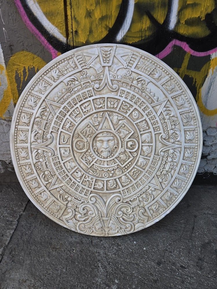 Aztec calendar.