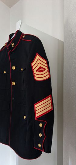 USMC dress blue coat