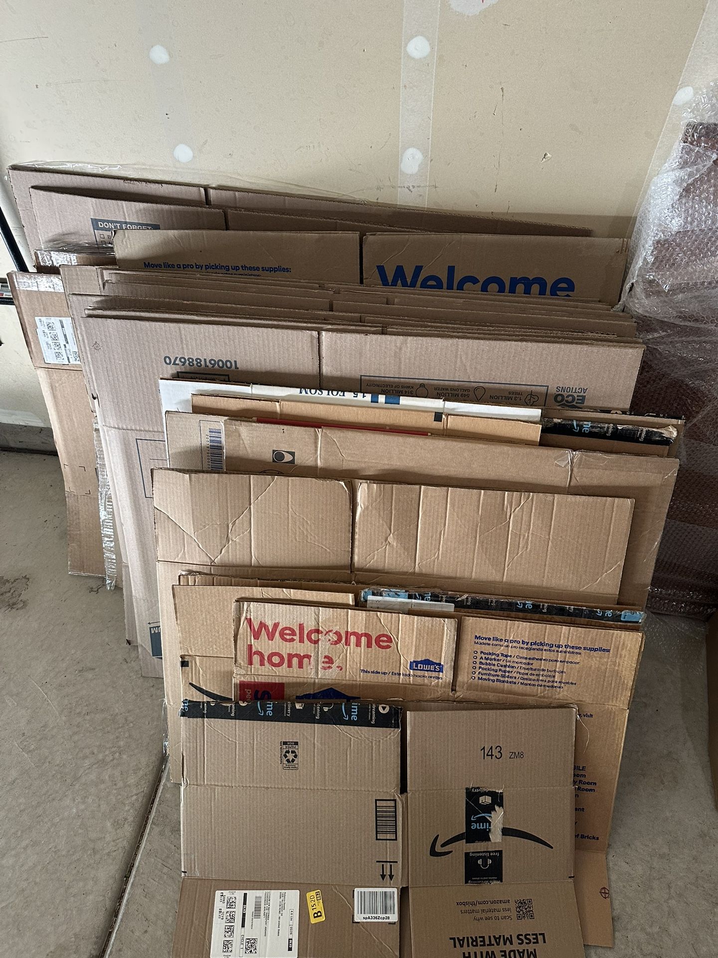 Moving Boxes (Variety Sizes)