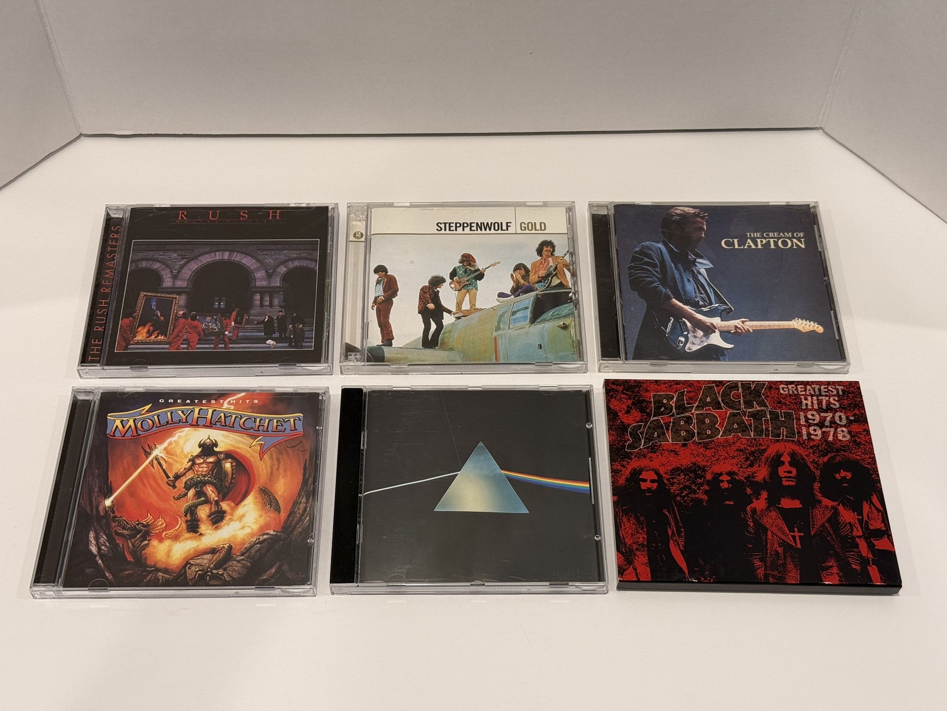 Vintage CD Rock Bands Lot Bundle Pink Floyd Black Sabbath