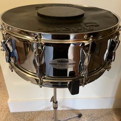 Yamaha KSD-245 Snare Drum, Stand, Practice Pad