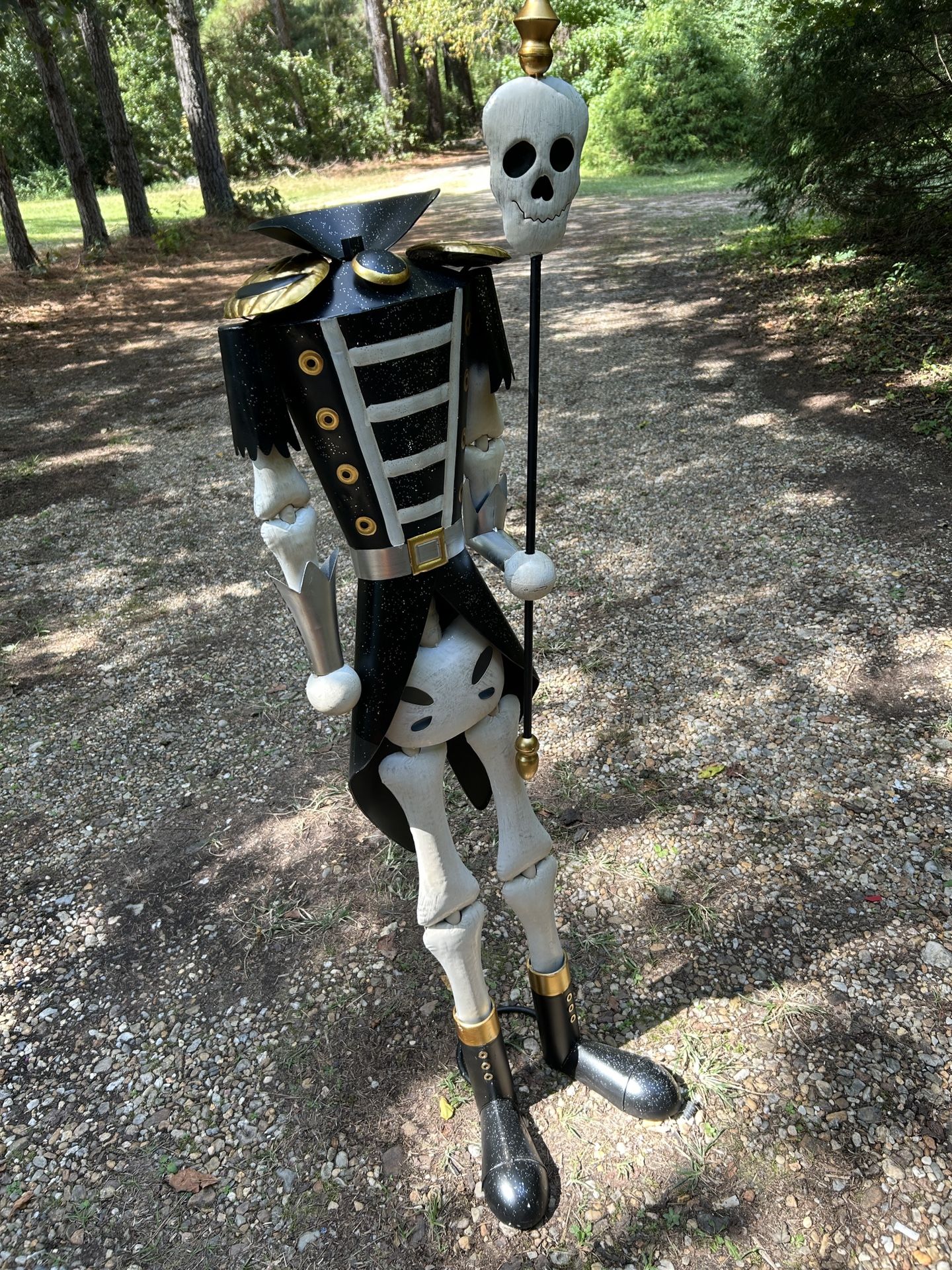 Headless man Halloween Decor