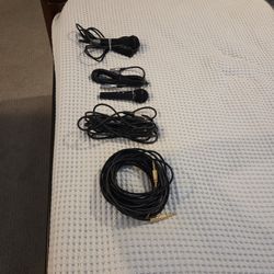 Microphones And Cables
