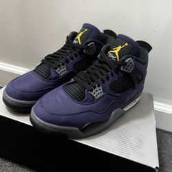 Jordan 4 Nike Laker Purple Gs Sz 7