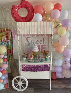 Sweet One Icecream Backdrop/Banner