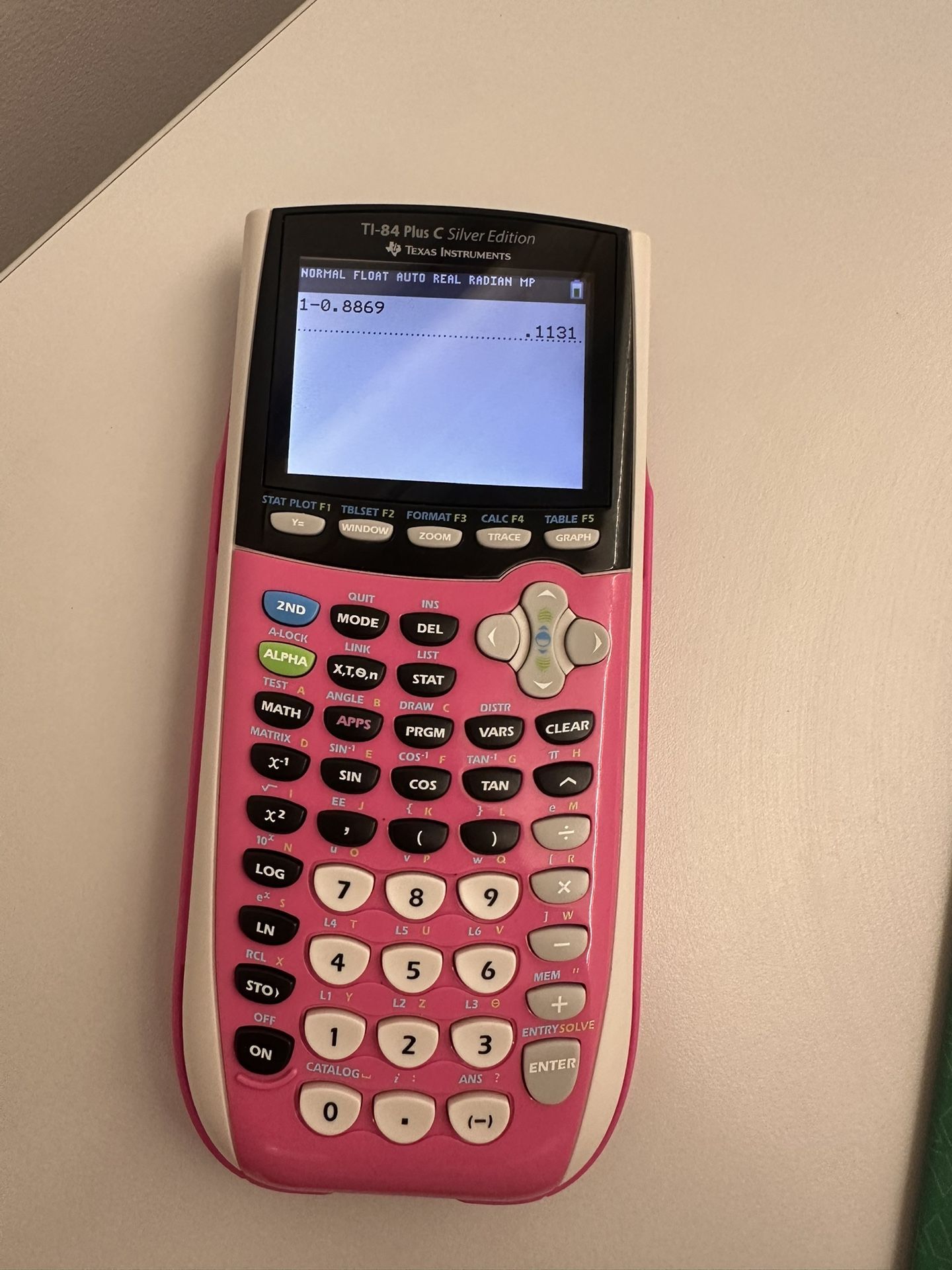 TI 84 silver c Edition