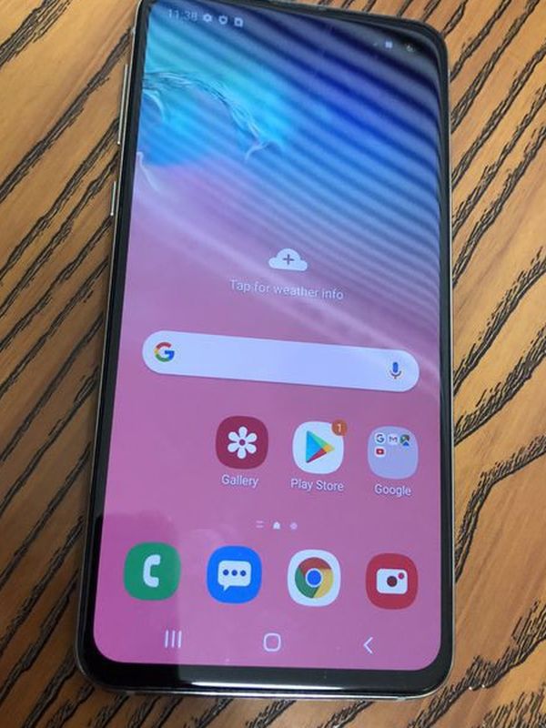 Samsung Galaxy S10e T-Mobile, SM-G970U, Unlocked, Mystic Blue