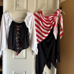 Ladies Pirate Wench Costume Halloween