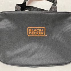 BLACK & DECKER  20V CORDLESS DRILL IMPACT TOOL STORAGE BAG 13.5 X 3.5X 8.5