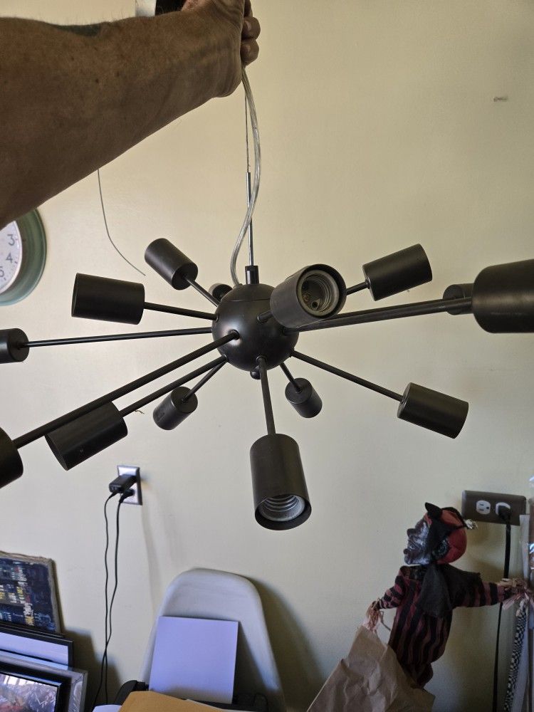 Vintage Sputnik Lamp Mid Century Modern Sale Or Trade