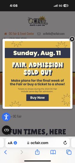 Oc Fair Tickets