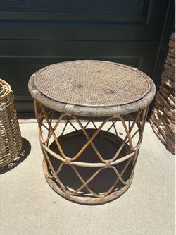 FREE - Wicker Side Table