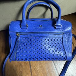 Kate Spade Perri Lane Bubbles Delaney Leather Crossbody Satchel Very good condition