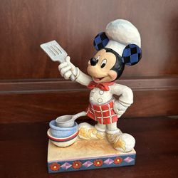 Disney Mickey Figurine Jim Shore Chef