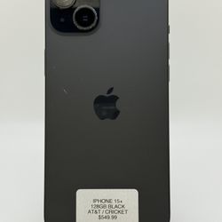 iPhone 15 Plus 128GB Black
