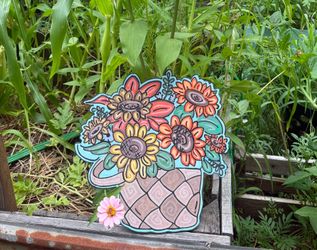 Hand Painted Wall Decor