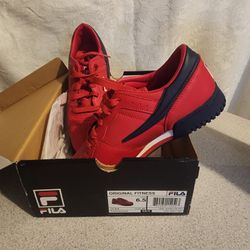 Red Adidas  Size 6.5 Kids