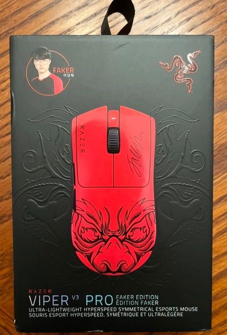Razer Viper V3 Pro Faker Edition Ultra-Lightweight Hyperspeed Gaming Mouse