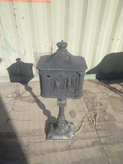 48 In Tall , Mailbox, Aluminum Or Magnesium