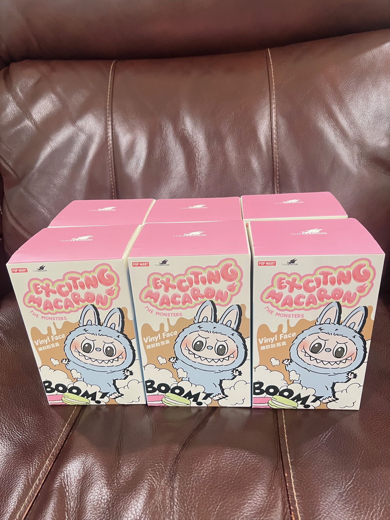 POP MART LABUBU - Exciting Macarons Vinyl Face - 100% AUTHENTIC and Unopened -  ALL 6 CHARACTERS AVAILABLE Starting At $40 - Take All For $250