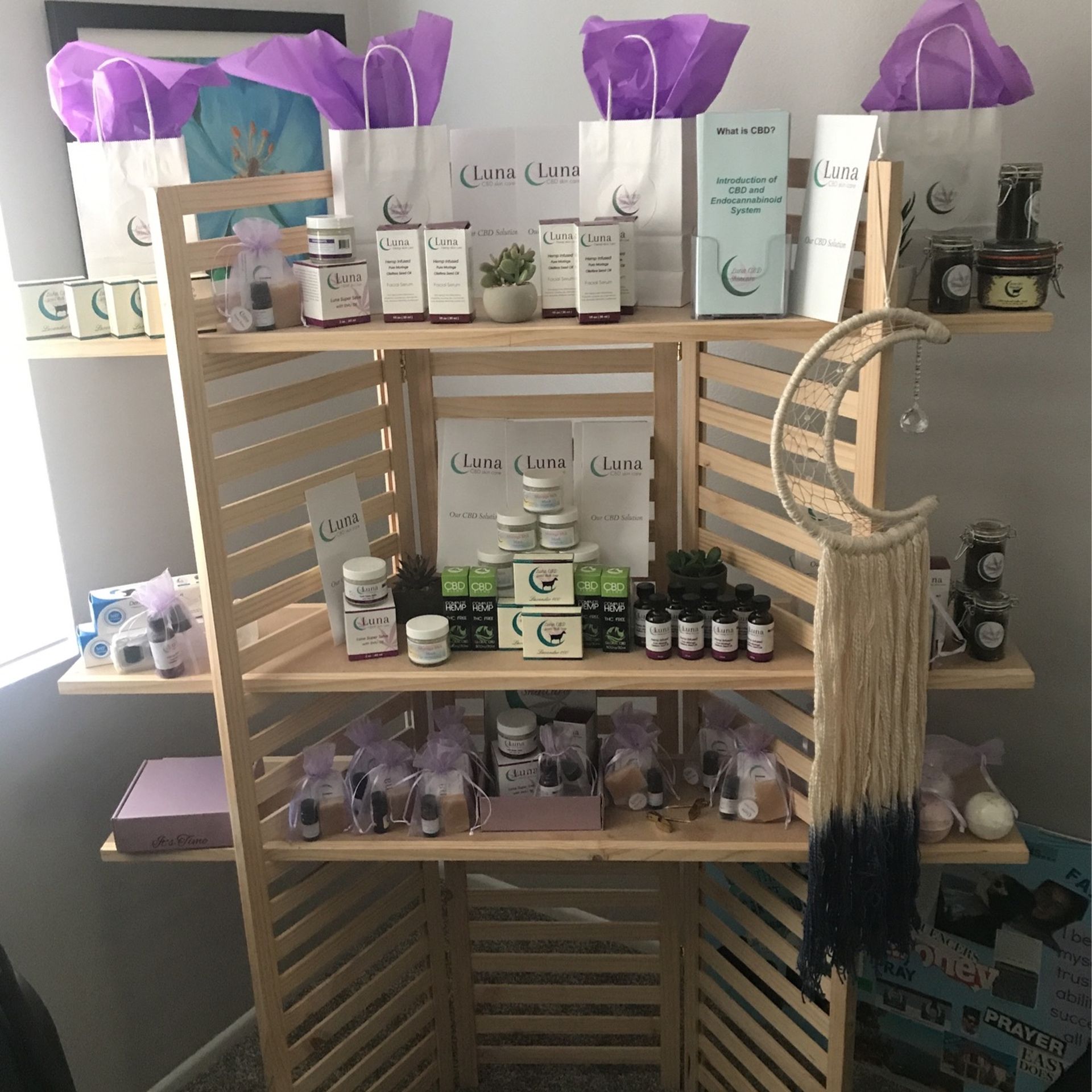 Luna Hemp Infused Skincare Products