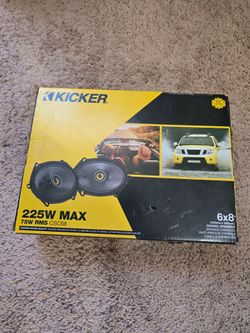 Kicker speakers new 6 x 8