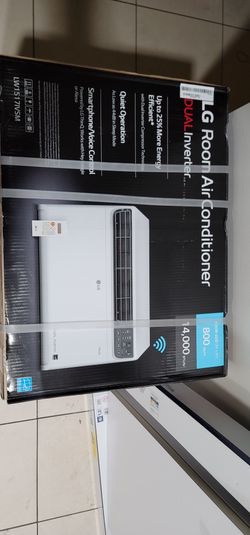 LG 14,000 BTU 115V Dual Inverter Window Air Conditioner with Wi-Fi Control

