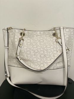 CK white with tag, Never used.