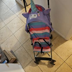 Unicorn Umbrella Stroller/toddler Beach Chair with Umbrella