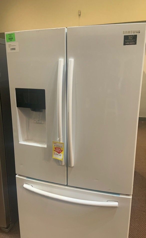 samsung refrigerator rf263beaeww