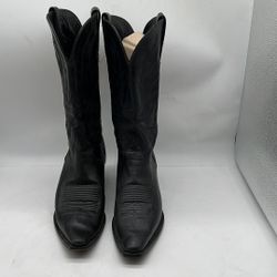 Vintage Charlie 1 Horse Leather Cowboy Boots Men's Size 9 B Crafted in Brazil