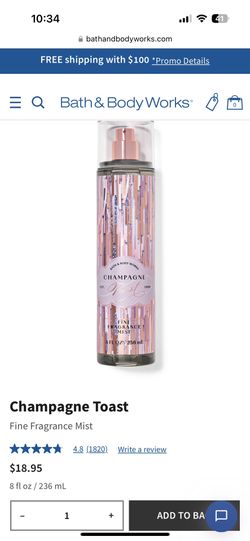 Champagne Toast Mist