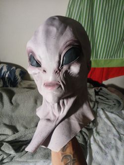 Latex Alien Mask For Adult