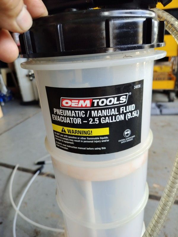 OEM Fluid Penuamatic/Manual Fluid Evacuator