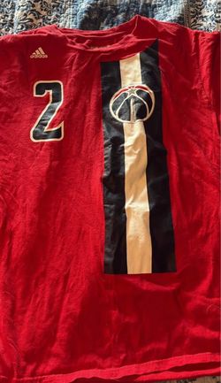 Adidas Washington Wizards #2 T-Shirt John Wall Men’s Large