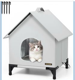 Outdoor Cat House Outdoor Cat House Weatherproof for Indoor and Outdoor Use Insulated and Weatherproof,Waterproof Shelter for Small/Medium Cats