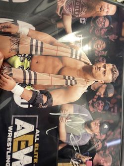 Wrestling WWE Signed Autograph 11x14 Photos