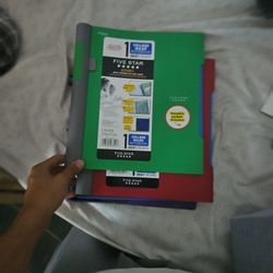FIVE STAR hybrid binder and college ruled notebooks with 150 sheets of paper