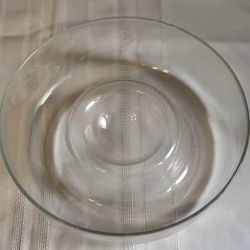 Princess House Heritage Crystal 11 Inch Large Chip and Dip Bowl