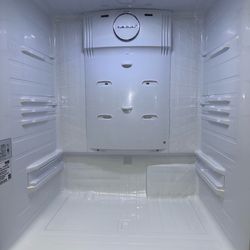 Samsung - 17.5 Cu. Ft. French Door Counter-Depth Refrigerator - Stainless Steel