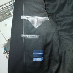 NEW Saddlebred Men's Suit Jacket - 40S - Classic Fit Black (NWT)