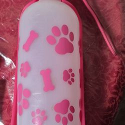 Portable dog water holder