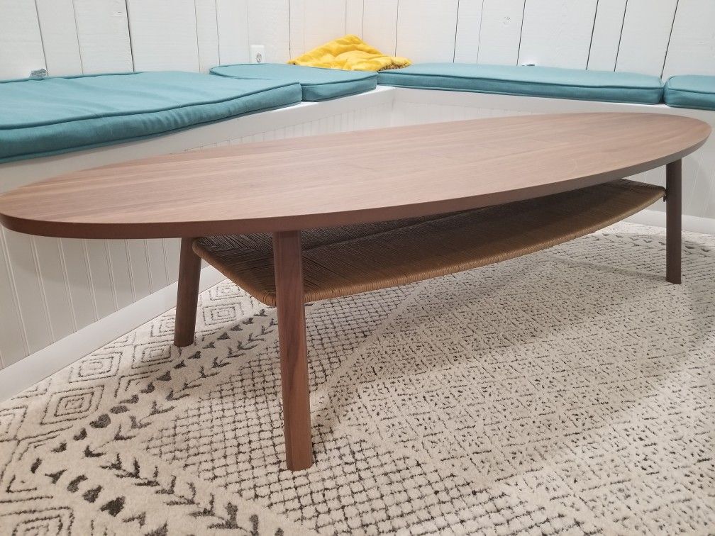 IKEA surfboard coffee table STOCKHOLM series