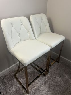 White Bar Stools