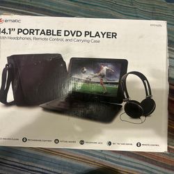 Ematic Portable 14.1 Dvd Player 