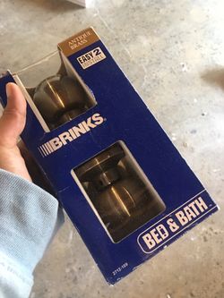 Brand new door knobs