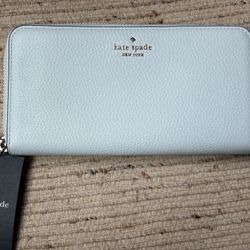 Kate Spade Lena Large Continental Wallet - Crisp Blue